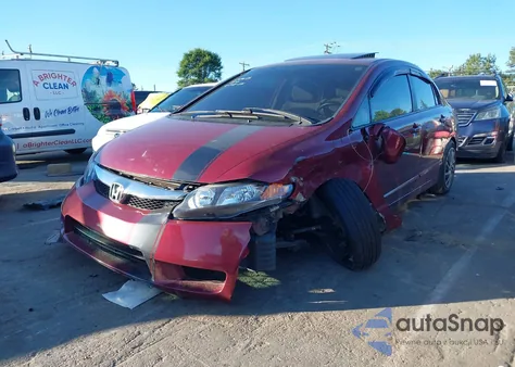 2010 Honda Civic Lx z USA, uszkodzony, nr VIN 2HGFA1F59AH538615